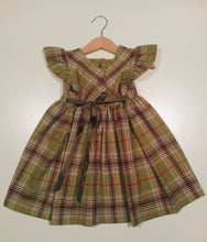 Load image into Gallery viewer, Dress with curled sleeve in wool