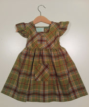 Load image into Gallery viewer, Dress with curled sleeve in wool