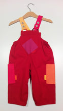 Load image into Gallery viewer, Dungaree in cotton with colored patches