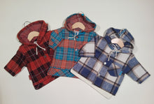 Load image into Gallery viewer, Shirt Lumberjack with hood