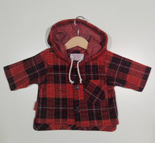 Load image into Gallery viewer, Shirt Lumberjack with hood