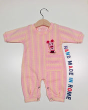 Load image into Gallery viewer, Onesie in warm cotton with cuffs and one pocket