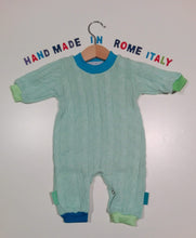 Load image into Gallery viewer, Onesie in warm cotton with cuffs