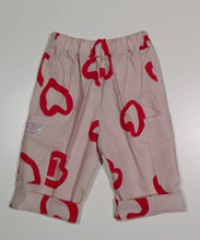 Load image into Gallery viewer, Pant midseason in cotton with hearts