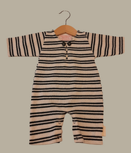 Load image into Gallery viewer, Onesie in 100% striped cotton
