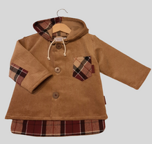 Load image into Gallery viewer, Jacket in corduroy with hood