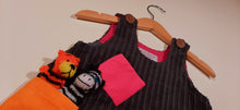 Load image into Gallery viewer, Trapeze Dress in corduroy with patches or pockets