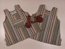 Load image into Gallery viewer, Trapeze Dress in hand woven cotton