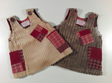 Load image into Gallery viewer, Trapeze Dress in corduroy