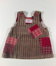 Load image into Gallery viewer, Trapeze Dress in corduroy
