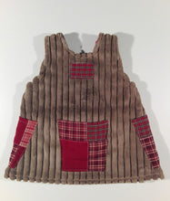 Load image into Gallery viewer, Trapeze Dress in corduroy