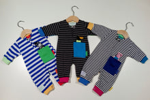 Load image into Gallery viewer, Onesie in cotton with pockets