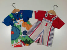 Load image into Gallery viewer, Short dungaree in heavy cotton