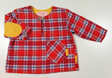Load image into Gallery viewer, Shirt in flanel with patches on the sleeve