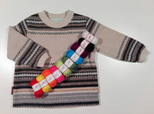 Load image into Gallery viewer, Warm winter sweater in wool with cuffs