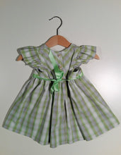Load image into Gallery viewer, Dress with curled sleeve in cotton