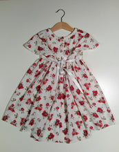 Load image into Gallery viewer, Dress with wavy sleeve in viscose