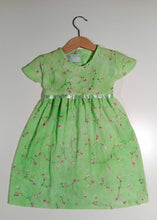Load image into Gallery viewer, Dress with wavy sleeve in viscose