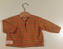 Load image into Gallery viewer, Shirt in flanel with patches on the sleeve