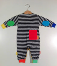 Load image into Gallery viewer, Onesie in cotton with pockets