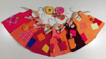 Load image into Gallery viewer, Trapeze Dress in corduroy with patches or pockets