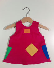 Load image into Gallery viewer, Trapeze Dress in corduroy with patches or pockets