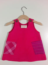 Load image into Gallery viewer, Trapeze Dress in corduroy with patches or pockets