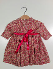Load image into Gallery viewer, Dress with long sleeves curled in the waist