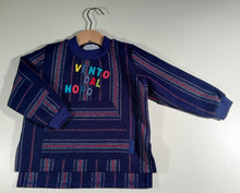 Load image into Gallery viewer, Warm Blue wintersweater in wool