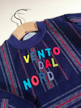 Load image into Gallery viewer, Warm Blue wintersweater in wool