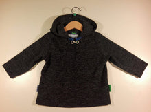 Load image into Gallery viewer, Warm gray sweater in wool with hood
