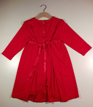 Load image into Gallery viewer, Dress with long sleeves Christmas red