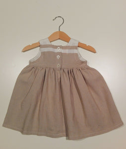 Dress without sleeve in soft cotton New