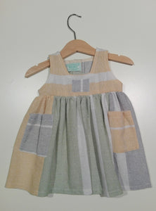 Dress without sleeve in soft cotton New