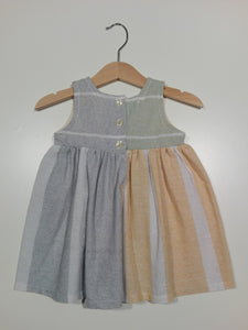 Dress without sleeve in soft cotton New