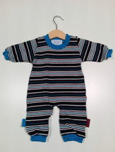 Load image into Gallery viewer, Onesie in wool with cuffs in cotton
