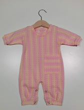 Load image into Gallery viewer, Onesie in warm cotton with cuffs and one pocket
