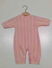 Load image into Gallery viewer, Onesie in warm cotton with cuffs and one pocket
