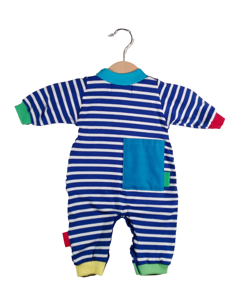 Onesie 100% soft cotton Cobalt Blue
