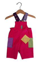 Load image into Gallery viewer, Dungaree in Corduroy Fuchsia

