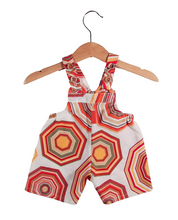 Load image into Gallery viewer, Short dungaree in cotton Fantasy
