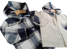 Load image into Gallery viewer, Jacket in corduroy with hood Off-White
