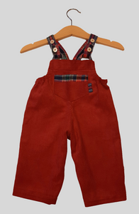 Dungaree in corduroy