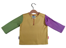 Load image into Gallery viewer, Long-sleeved sweater Tricolor
