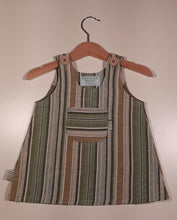 Load image into Gallery viewer, Trapeze Dress in hand woven cotton
