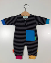 Load image into Gallery viewer, Onesie in cotton with pockets
