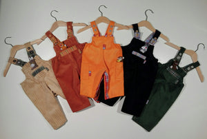 Dungaree in corduroy