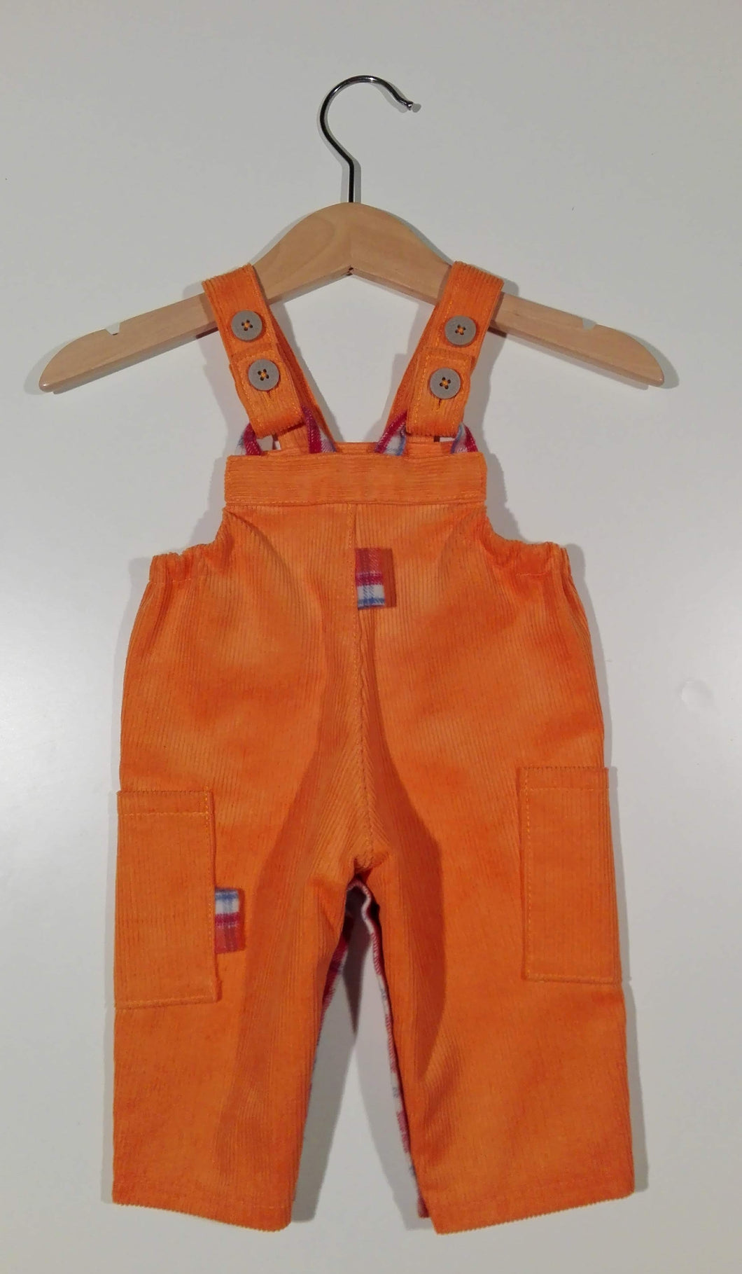 Dungaree in corduroy