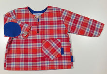 Load image into Gallery viewer, Shirt in flanel with patches on the sleeve
