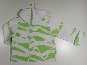 Jacket in heavy cotton with hood